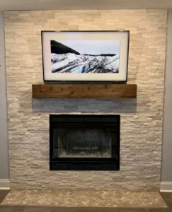 Fireplace | Custom Floors and Custom Stone
