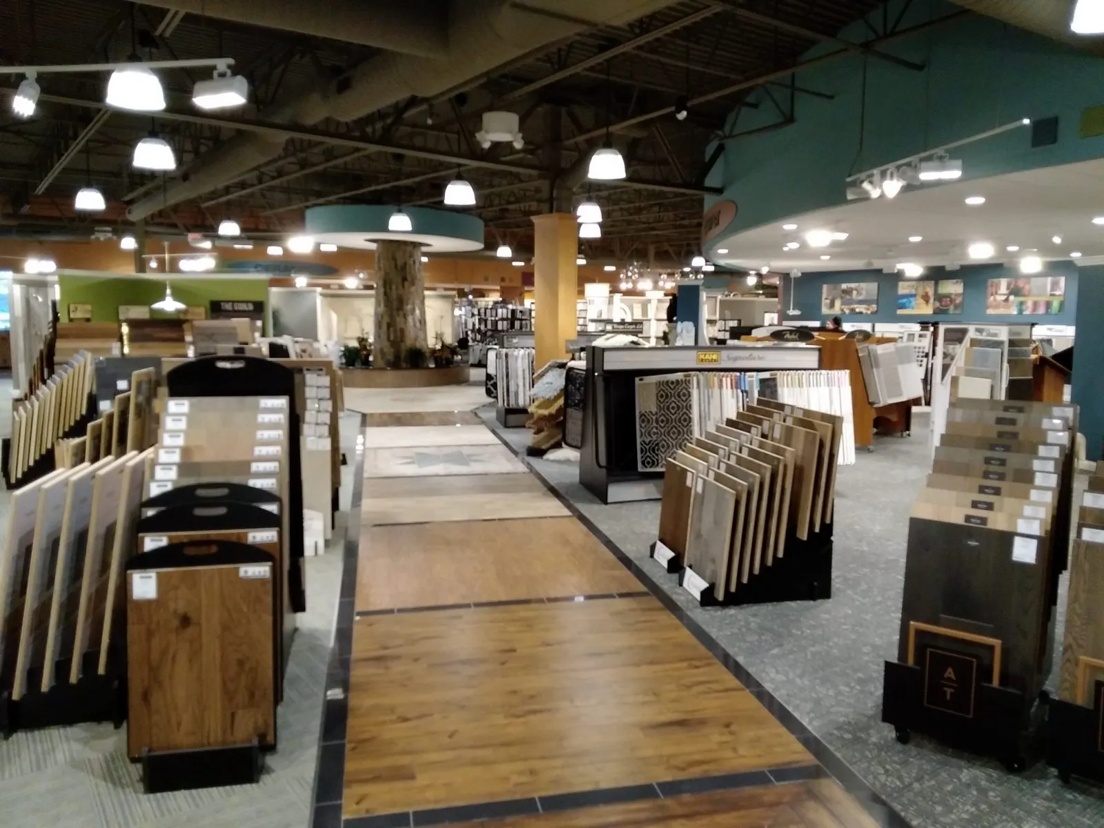 Product samples at showroom | Custom Floors and Custom Stone