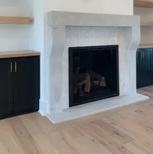 Fireplace Tile | Custom Floors and Custom Stone